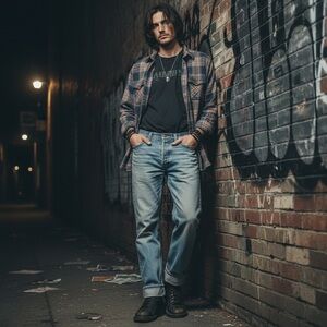 Vintage Carhartt Relaxed Fit Men’s Work Jeans Size 34 x 30